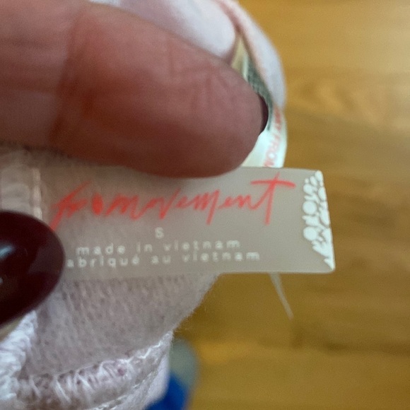 Free People Where The Wind Blows powdered lavender cotton shorts, size S, NWT - Picture 11 of 11